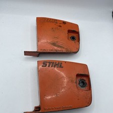 Original Stihl 020 AV Kupplungsdeckel Kettenraddeckel gebraucht 1114 648 0400