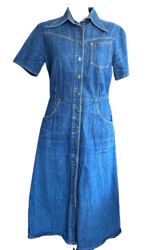 Vintage majestic jeanskleid - vintage,
