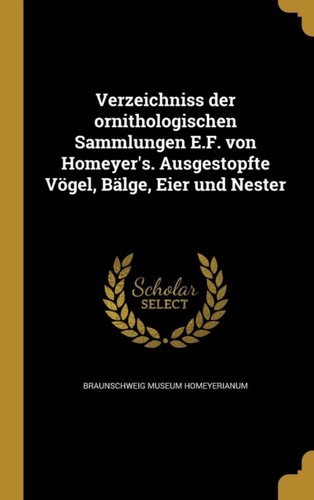Verzeichniss der - verzeichniss,