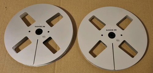Uher metallspulen 18cm - 2x,