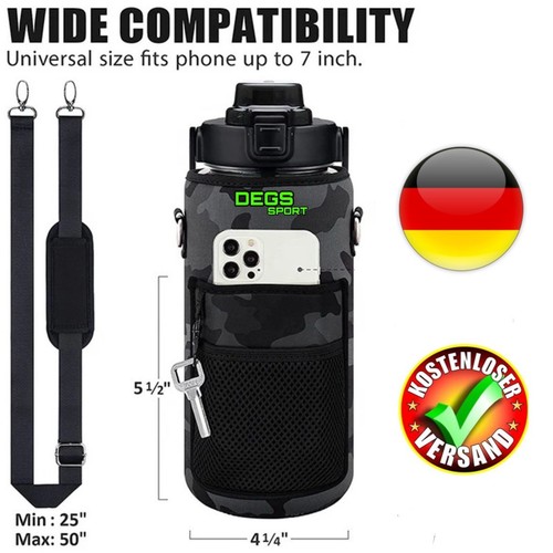 Sport wasserflasche gym - 2l,