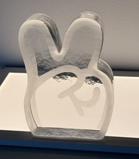 IKEA Art Event 2018 Glas Skulptur Peace von James Jarvis • Neu • Ungeöffnet