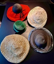 Konvolut 5 Vintage Hüte