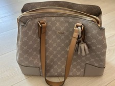 JOOP! Cortina 1.0 Andrea Damen Shopper, Tasche, Handtasche, Taupe/grau/weiss