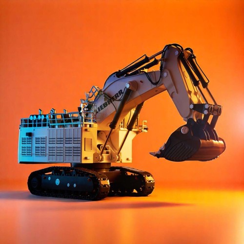 Liebherr 9600 baggerlader - liebherr,