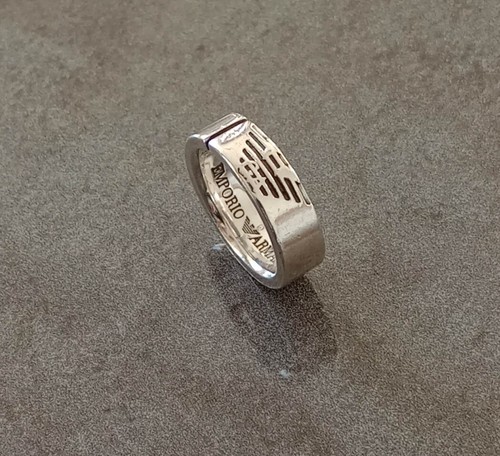 Emporio armani ring - emporio, massiv