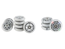 Inliner Rollen 8 Ersatzrollen Kugellager Inlineskates Set Wheels ABEC-7 72-90mm