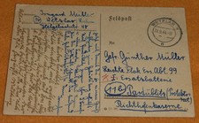 Flak-Abteilung 99 (mot.) Richthofen-Kaserne Pardubitz Böhmen Feldpost Wetzlar 2