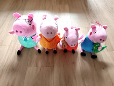 Plüschtiere Kuscheltiere komplette Familie Wutz - Peppa Schorsch Mama Papa Wutz