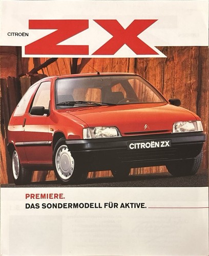 Citroen premiere prospekt - zx,