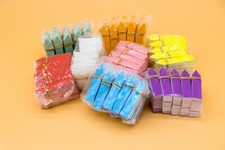 100x Stecketiketten 1,3 x 8 cm