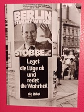 Berlin 1979. Dietrich Stobbe &
