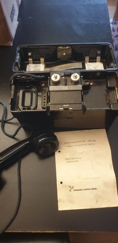 Dfg feldfernsprecher zb - dfg, ff-ob/zb