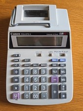 CANON P23-DTS 2 Druck Taschenrechner mit Akkus