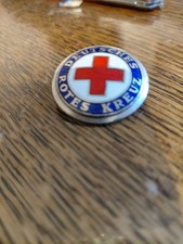 DRK Deutsches Rotes Kreuz Abzeichen Brosche Pin Badge aus den 70zigern
