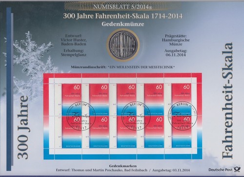 Bundesrepublik numisblatt - bundesrepublik,