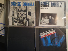 Böhse Onkelz-Onkelz wie wir/live in vienna/schwarzes Album/es ist soweit (S43)