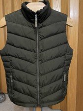 Bogner Weste Daunen khaki grün Gr. 36 NP 345€ (536).