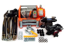 Landrover Defender Heavy Duty Hydraulik Winch Seilwinde 20000lbs 9000kg