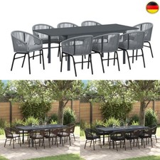 9tlg. Garten Essgruppe Poly