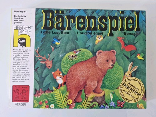 Bärenspiel herder spiele 1983 - bärenspiel,