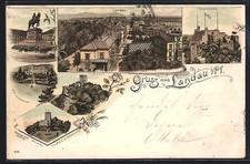 Lithographie Landau / Pfalz