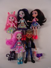 Kleine Sammlung Barbie Enchantimal Puppen 5 pcs. mit zwei Tierfreunden (18789)