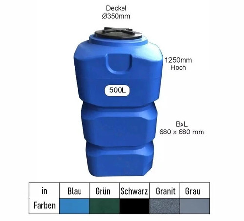 Varile wassertank 500l vqu - -, "vqu"