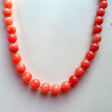 Rhodochrosit kette 8 - rhodochrosit,
