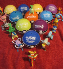 Pokemon Figur zum Auswählen mit Pokeball/ Nintendo/ Sammelfigur / G58 1+2