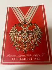 PRINZEN-GARDE KÖLN 1906 e.V. -  LIEDERHEFT 1983 - , Karneval in Köln