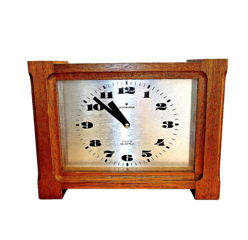 Tischuhr holz junghans astra - holz,