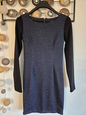 Kleid dkl.blau/schwarz Gr. 36 von Amisu