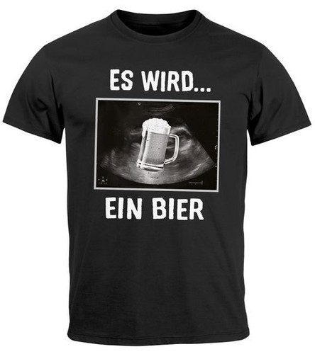 Herren shirt männer - t-shirt, bier