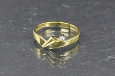 Diamantring, Goldring, 750er