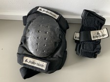 Inliner Skate Schoner Schützer Zubehör Gr L Rollerblade Knie Handgelenk