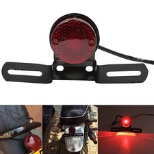 Motorrad Hinten Rücklicht Rund Heck Bremslicht Bremsleuchte Blinker Für Harley e