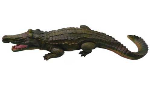 Design krokodil figur statue - figur,