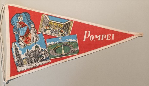 Pompei wimpel italien italia - pompei,