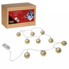 LED-Lichterkette Kugelgirlande
