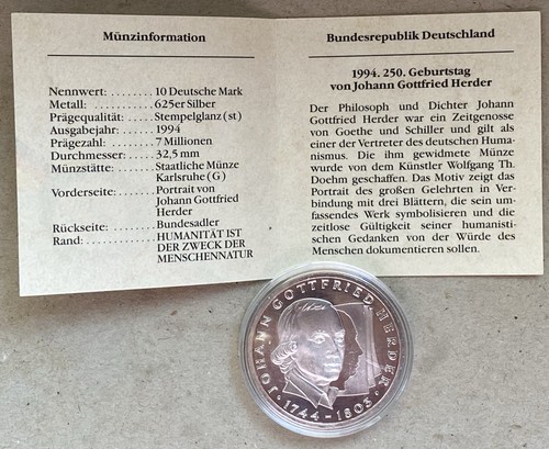 Sammlerstück deutsche mark - sammlerstück, 10