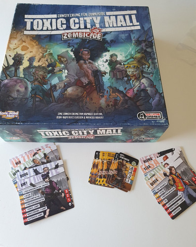 Zombicide toxic city mall - city,