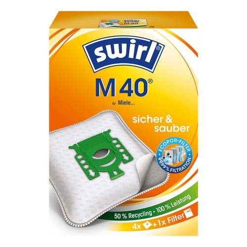 Swirl m40 staubsaugerbeutel - swirl,