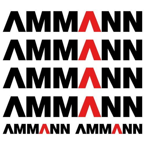 Ammann aufkleber sticker - ammann, l