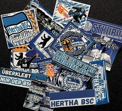 Hertha bsc aufkleber sticker - bsc,