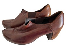 Franco Bonoldi Damen Stiefelette Leder Braun Gr. 39 Elegant