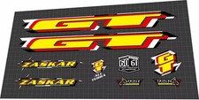 GT Zaskar 1998 DECAL SET DECAL