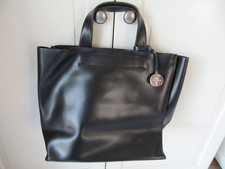 Furla Handtasche Schwarz Leder