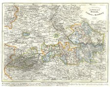 Anhalt Original Stahlstich