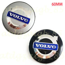 4x 60mm Für VOLVO Auto Alu Wheel Radkappen Felgen Badge Nabenkappen Felgendeckel